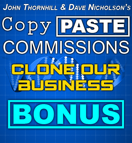 Copy Paste Commissions Bonus