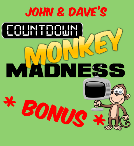 Countdown Monkey Madness Bonus
