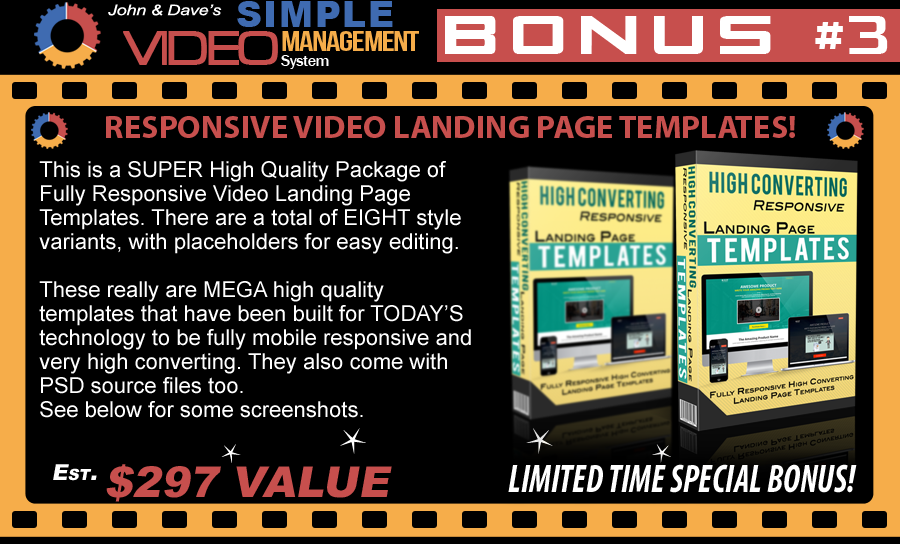 simple video management system bonus